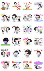 Khing Khing And Friends Sticker For Line Whatsapp Android Iphone Ios Line Sticker Stickers Planner Stickers