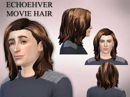 More Realistic Texture Of One Of My Favorite Long Hair Styles For Male Sims In A Wider Variety Of Colors Fo Hair Movie Long Hair Styles Men Long Hair Styles