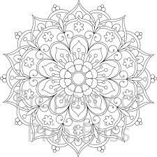 You dont need to have any special skills. 25 Flower Mandala Printable Coloring Page Etsy Mandala Coloring Pages Mandala Coloring Books Abstract Coloring Pages