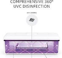 UV Light Sanitizer Box, UVC Phone Sanitizer Box for Smartphone,Jewellery  and Household Items