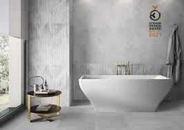 Wie solle das moderne, zeitgenössische badezimmer aussehen? German Design Award 2021 Fur Villeroy Boch Fliesen Bundesverband Keramische Fliesen E V