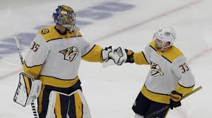 Born 3 november 1982) is a finnish professional hockey goaltender for the nashville predators of the national hockey league (nhl). Goalie Pekka Rinne Scores Empty Netter As Preds Beat Blackhawks The Spokesman Review