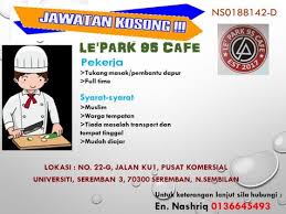 Antara jawatan kosong atau kerja kosong singapore yang ada ialah: Senawangtv On Twitter Jawatan Kosong Tukang Masak Pembantu Dapur Area Seremban 3 Berminat Contact Dibawah Rt Sebarkan