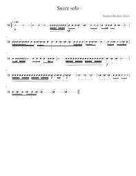 See more ideas about drum sheet music, drums sheet, sheet music. Snare Drum Solo Sheet Music For Snare Drum Solo Musescore Com