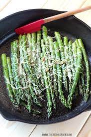 Sauteed Asparagus With Garlic, Butter & Parmesan (Video) | The Rising Spoon
