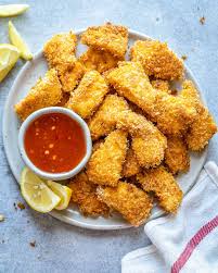 (countable) a small, compact chunk or clump. Homemade Air Fryer Chicken Nuggets Healthy Fitness Meals