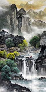 Dalam cerita film cina, kerap diperlihatkan mengenai betapa indahnya dunia kahyangan yang menjadi tempat tinggal para dewa. Pin By Ronaldo Fernandes On China Chinese Landscape Painting Mountain Paintings Landscape Paintings