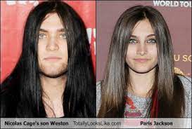 #kingdom hearts #simple and clean #nicolas cage #nicolas cage meme #meme. Nicolas Cage S Son Weston Totally Looks Like Paris Jackson Totally Looks Like