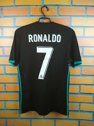 Real madrid jerseys, shirts and gear. 2017 2018 Real Madrid Away Football Soccer Shirt Jersey Ronaldo Ramos 17 18 3xl Cristiano Ronaldo For Sale Online Ebay
