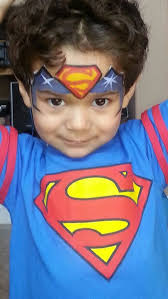 Bildergebnis Fur Schminke Superman Kinderschminken Kinder Schminken Schminkgesichter