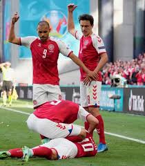 Football player at inter milan and the danish national team. Terrifying Christian Eriksen Injury Halts Denmark Finland Match