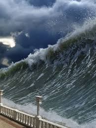 How Big Was The Biggest Tsunami Ever Tsunami Waves Waves Tsunami