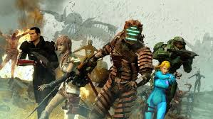 Hd Wallpaper Game Characters Digital Wallpaper Halo Dead Space Lightning Wallpaper Flare Will they live or will they die?