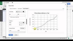 Jul 06, 2021 · google sheets may be customized and used to organise a variety of data, among other things. Create A Line Graph With Google Sheets Youtube