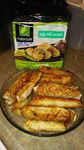 These Are Very Good Egg Roll Wrappers I Received Them Free From Nasoya Egg Rolls Egg Wrap Egg Roll Wrappers