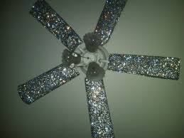 Ceiling Fan Covers 45 00 Via Etsy Why Pay 45 Bucks When You Could Mix Modge Podge With Glitter Paint Ceiling Fan Cover Little Girl Rooms Ceiling Fan