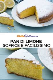Pan Di Limone Ricetta Ricette Dolci Ricette Dolci