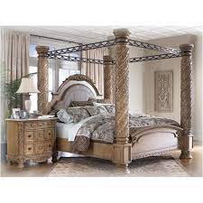 We offer wide selection of bedroom sets, bedroom collections by brand name furniture manufacturers. B547 172 Ashley Furniture South Coast King Poster Bed With Canopy
