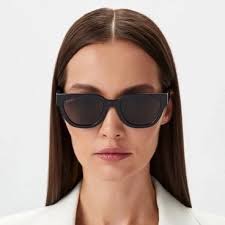 NEW GUCCI GG1578S 001 CAT EYE BLACK GREY WOMEN SUNGLASSES GUCCI