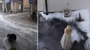 Il maltempo nel primo pomeriggio di oggi ha i danni maggiori, per la grandine, si sono registrati nella zona di meschio e poi nella vicina anzano. Bomba D Acqua A Schio Nel Vicentino Grandine E Vie Del Centro Trasformati In Fiumi Video Ambiente Zed News