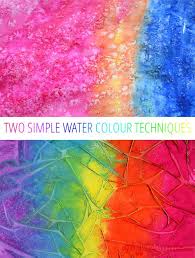 These watercolor techniques for kids are exciting and interesting alternatives to basic watercolor painting. Easy Art For Kids Experimenting With Water Colours Picklebums Easy Art For Kids Art For Kids Cool Art Projects