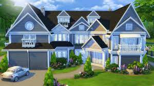 Me and my friend worked very hard on this mansion we both have a copy, hope you enjoy! Suburban Family Mansion The Sims 4 Speed Build Youtube