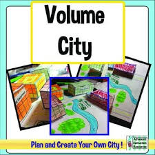 Volume City Volume City Volume Math Volume Activities