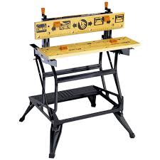 Folding portable workbench and vise. Black And Decker Workmate Wm825 Toolsxl Online Gereedschap Shop Makita Dewalt Bosch Metabo