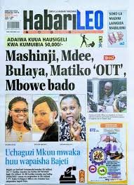 Confira os mais tocados do ano nas rádio brasileiras. Habari Kubwa Za Magazeti Ya Tanzania Leo Mc News And Entertainment Facebook