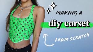 Basic corset breastplate template pattern (version 2) cosplay costume female armor superhero. Diy Trendy Corset Top Tutorial Highly Requested Nava Rose Youtube