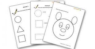 Shape Worksheets For Preschoolers 2 4 Year Olds Math Games For Kids Printable Preschool Worksheets Preschool Worksheets