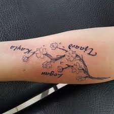 To make the font prominent, why not develop it in your kid's own handwriting? 125 Kids Name Tattoos That Will Help Strengthen The Bond With Your Child Wild Tattoo Art