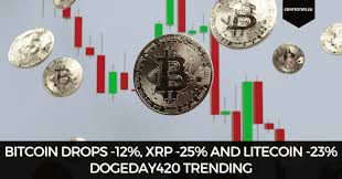 Bitcoin drops by $8,400, xrp crashes 29% in mysterious overnight flash crash by steven msoh 18. Bitcoin Drops 12 Xrp 25 And Litecoin 23 Dogeday420 Trending
