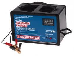 You can charge a 12 volt battery with a 6 amp charger. 6 12v 10 2 Amp Auto Charger Associated Equipment 9402