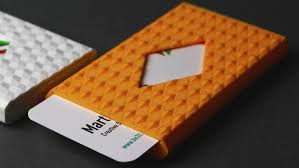 Model Of The Week 3d Printed Business Card Case Solidsmack Business Card Cases Business Card Case 3d Printing Business