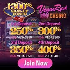 250% first deposit bonus using code vegas250; Vegas Rush Casino Review 300 Free Chip Welcome Offers
