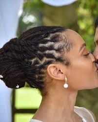 Sending Everlasting Love To The Newlyweds For Her Wedding Style We Went For A Simple Bun With Texture Natural Hair Styles Hair Styles New Natural Hairstyles