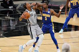 I'm the pacers here vs my brother (spurs). Lb 4rdeenjndtm