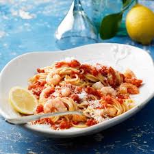 Spaghetti All Arrabbiata Mit Garnelen Rezept Muscheln Rezept Rezepte Meeresfruchte