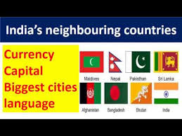 India S Neighbouring Countries Capital Currency Largest City Languages