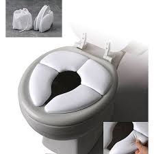 11 95 Cushie Traveler Travel Folding Padded Potty Seat Travel Potty Seat Travel Potty Potty Seat