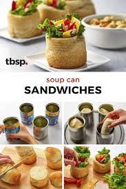 Soup Can Sandwiches Recipe Fair Food Recipes Soup And Sandwich Sandwiches