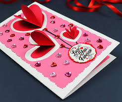 The card ideas presented here can easily be adapted for other holidays or occasions by changing the colors or using different cutout shapes. Diy Pop Up Hearts Valentine S Day Card 7 Steps With Pictures Instructables