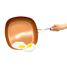 As Seen On Tv Gotham Steel 2 Deep Square Copper Frying Pan Brand New Free Shipping Directly From The Manufacturer Cop Gotham Steel Copper Frying Pan Pan