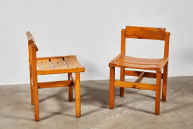 Set Of Six Pine Dining Chairs With Rotating Backs Pine Dining Chairs Chair Leather Dining Room Chairs