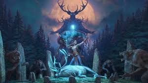 Download Wallpaper The Elder Scrolls Online Wolfhunter 1920x1080