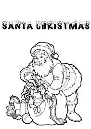 So pop off those marker caps and open your crayon boxes and get ready to deck your halls with a blast of color and imagination using our free christmas coloring pages for kids. Santa Christmas Coloring Pages Printable Bestappsforkids Com