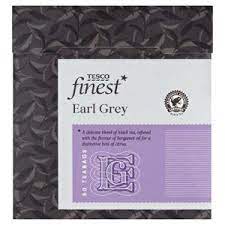 Review Tesco Finest Earl Grey 50 Teabags 125g