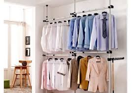 Knifun Clothes Rack Simple Closet Wardrobe 4 Poles Adjustable Home Garment Hanger Clothes Rack Walmart Com Simple Closet Diy Clothes Rack Garment Rack Diy