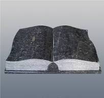 Blue Pearl Granite Book Shape Headstone,Slant Gravestone from China -  StoneContact.com